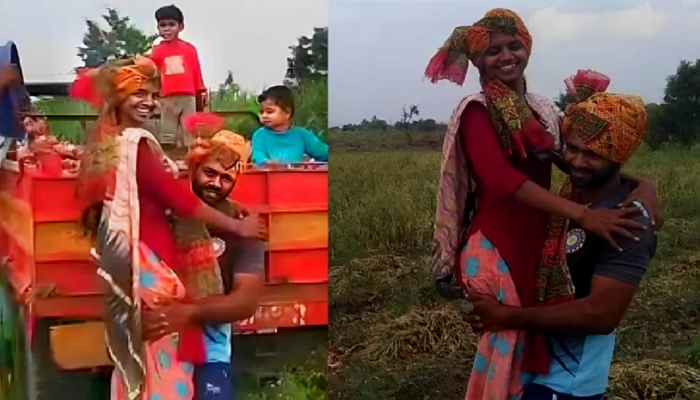 ऐन कांद्याच्या काढणीवेळी जोडप्याच्या कष्टाचं झालं सोनं, त्या एका बातमीने बदललं नशीब