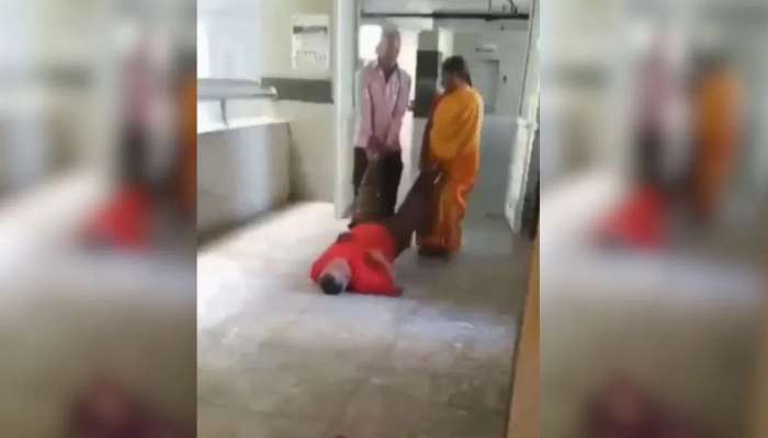 Viral Video : अशी वेळ कोणत्याच माता पित्यावर येवू नये; स्ट्रेचर न मिळाल्याने तरुण लेकाला जमीनीवर फरफट हॉस्पीटलमध्ये नेले