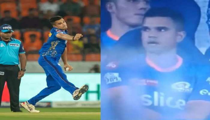 IPL 2023 : सचिन तेंडुलकरच्या लेकाकडून कॅमेरामनला शिवीगाळ? Video Viral