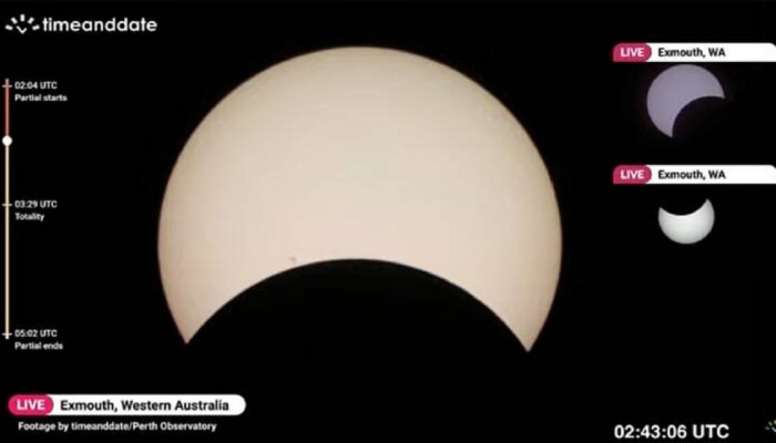 Solar Eclipse 2023 Live : घरबसल्या ऑनलाइन पाहा &#039;Surya Grahan&#039; 