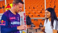 Jos Buttler ला पाहताच पोरीचं मन हुरहुरलं, डोळ्यात पाणी अन् थेट म्हणाली 'I Love You'