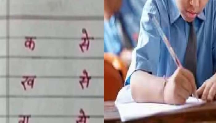 Funny Answer Sheet: 'क' वरून कबूतर मग 'ड' वरून?, विद्यार्थ्यानं लिहिलेले शब्द वाचून शिक्षकांना 2 मिनिटं काही सुचेना! पहा व्हिडीओ