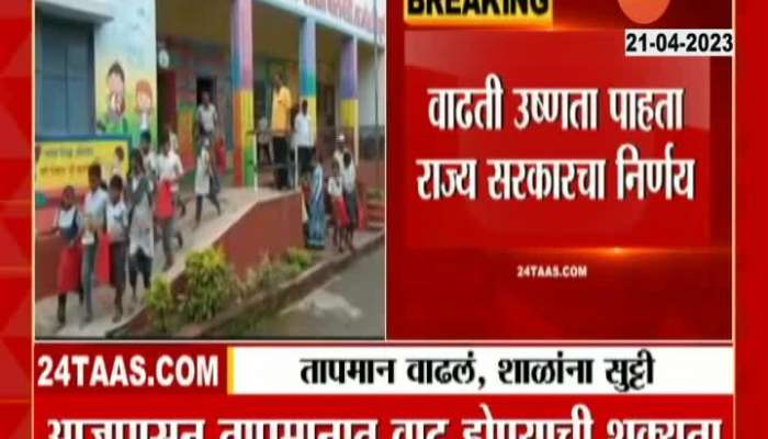 Maharashtra Govt Announce Holiday To Schools amid heatwave 
