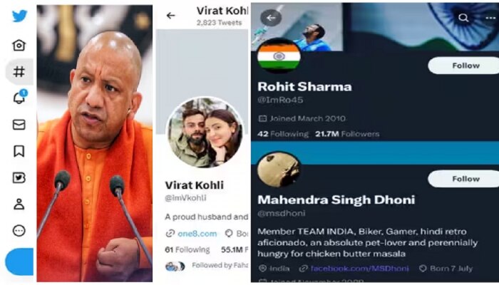 Twitter नं Blue Tick हटवली; योगी आदित्यनाथांपासून बिग बी, विराटपर्यंत नेत्यांपासून सेलिब्रिटींपर्यंत अनेकांना फटका 