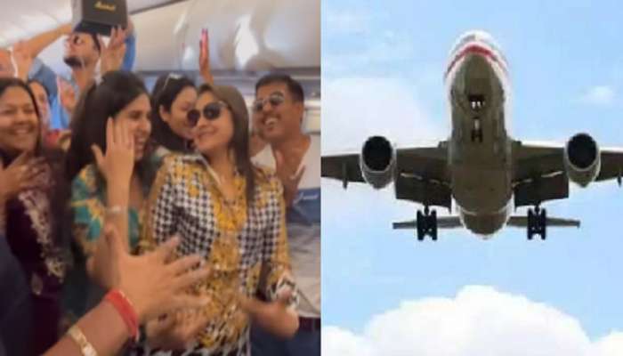 Viral Video: 37,000 फूट उंचावर विमानात प्रवाशांचा 'तेरी आंख्या का यो काजल' गाण्यावर भन्नाट डान्स