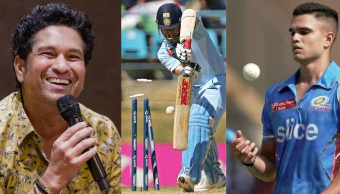 Sachin Tendulkar : &#039;या&#039; मैदानावर अर्जुनने सचिनला केलं क्लिन बोल्ड; मास्टर ब्लास्टरने स्वतः केला खुलासा