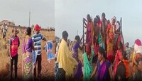 रिफायनरीला स्थानिकांचा तीव्र विरोध; महिलांचा रस्त्यावर ठिय्या, पोलिसांची गाडी रोखली