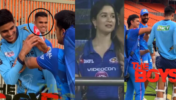 Arjun Tendulkar: शुभमनला बसली कानशिलात; बाजूला असलेल्या अर्जुनला हसू आवरेना!