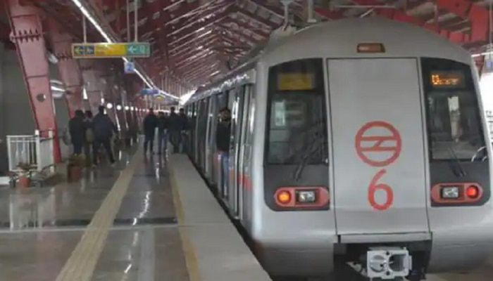 Delhi Metro मध्ये तरुणांचं घाणेरडं कृत्य; विकृत तरुणांचा VIDEO VIRAL