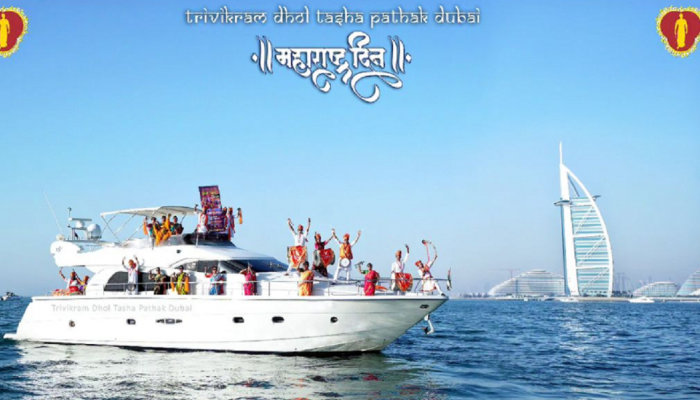 महाराष्ट्र दिनानिमित्त दुबईत ढोल ताशा पथकाचा आगळा- वेगळा विश्वविक्रम