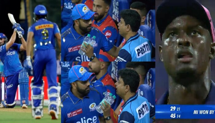 Rohit Sharma : 3 बॉल 3 सिक्स...; राजस्थानविरूद्ध रोहितने केली फिक्सिंग? फोटो व्हायरल झाल्याने खळबळ