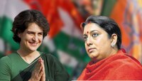 Karnataka Election : 'प्रियंका गांधींना अमेठीत नमाज पढताना पाहिलं...' स्मृती इराणी