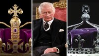 King Charles III यांच्या राज्याभिषेकात एक नव्हे 'हे' तीन रत्नजडित मुकूट वेधणार लक्ष