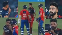 डोळे वटारून पाहिलं, अंगावर धावला.. LIVE सामन्यात Mohammed Siraj चा राडा; पाहा Video