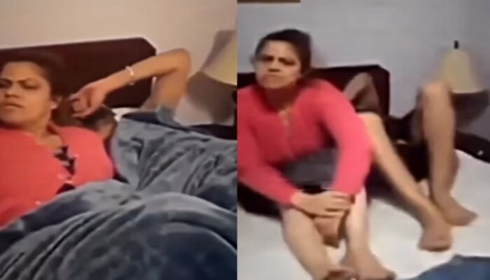 Viral Video : पतीने पत्नीला बॉयफ्रेंडसोबत रोमान्स करताना रंगेहात पडकलं, महिलेचं बोलणं ऐकून तुमचं डोकं चक्रावले