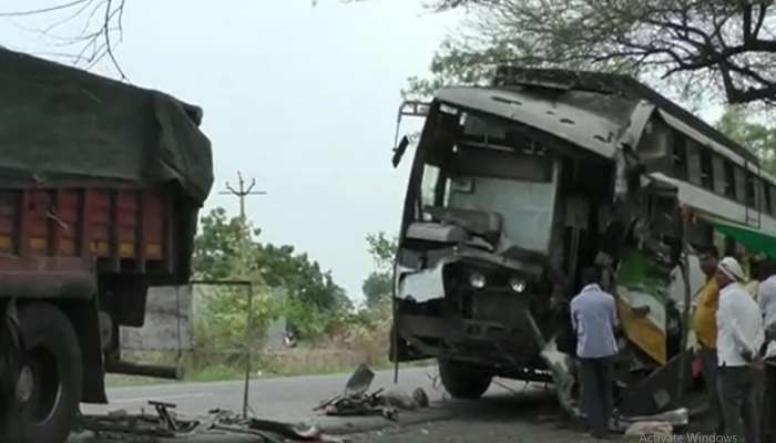 Washim Accident: आयुष्यातील शेवटचा बस प्रवास ठरला; बस आणि ट्रकचा भीषण अपघात, चौघेजण जागीच ठार