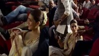 Adipurush Trailer Launch ला इतकी गर्दी झाली, की शेवटी नटूनथटून आलेल्या Kriti Sanon 