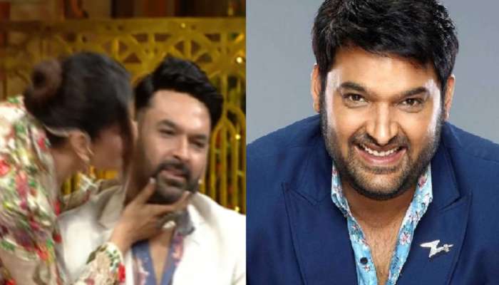 &#039;...एक दो और करो&#039;, सगळ्यांसमोरच रविना टंडननं Kiss केल्यावर Kapil Sharma ची भन्नाट प्रतिक्रिया 