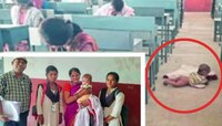 आईसारखं दैवत नाही! परीक्षा खोलीत तान्हुल्यास स्तनपान करत सोडवला पेपर