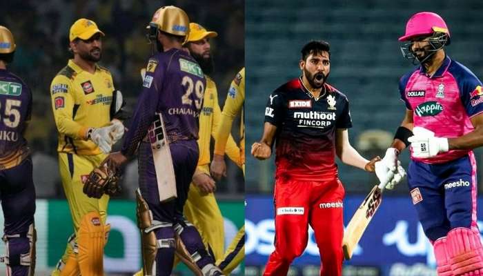 IPL 2023 मध्ये आज रणसंग्राम! दोन सामने ठरवणार Playoff चं गणित; CSK समोर KKR चं आव्हान तर राजस्थान RCB ला भिडणार