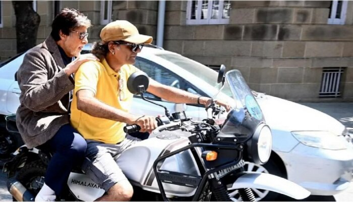 Amitabh Bachchan यांना रस्त्यावरच्या व्यक्तीला का मागावी लागली लिफ्ट? Photo Viral 