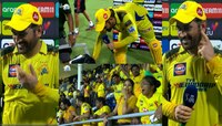 धोनी, धोनी, धोनी! चेपॉकवर आवाज वाढतच गेला... शेवटी धोनीला करावं लागलं हे काम