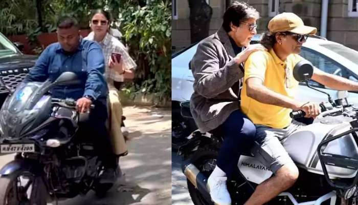 Amitabh Bachchan, अनुष्का शर्मा यांना बाईक राईड पडणार महागात, पोलिसांकडून होणार कारवाई