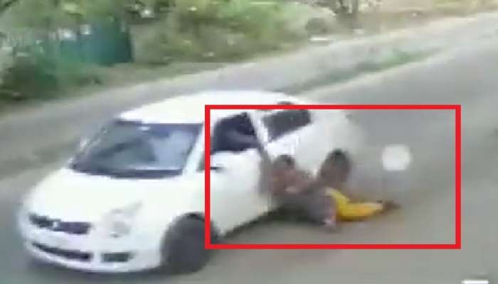 Viral Video : महिलेचा गळा पकडून कारसोबत फरफटत नेले आणि... नराधमांचे धक्कादायक कृत्य