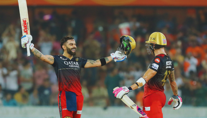IPL 2023 SRH vs RCB: विराटच्या झंझावती शतकाने प्लेऑफचा मार्ग सोपा; हैदराबादचा 8 विकेट्सने पराभव!