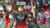 1 शतक अन् 5 विक्रम! विराटच आयपीएलचा King, रोहितलाही टाकलं मागे