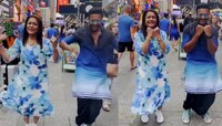 अमेरिकेच्या रस्त्यावर 'बहरला हा मधुमास', अभिनेत्याने केला आईसह डान्स, पाहा Video