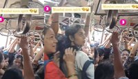 जुगाड की लेकरासाठी आईची धडपड! Mumbai Local च्या Ladies डब्यातील व्हिडीओ पाहाच