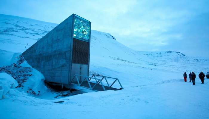 नॉर्व्हे येथे बर्फाखाली गाडली गेलेय रहस्यमयी तिजोरी; जगाचा विनाश झाल्यावरच याचे कुलूप उघडणार