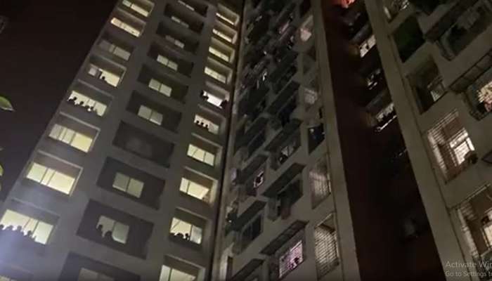 नातेवाईकाच्या घरी गेला आणि इमारतीच्या 24 व्या मजल्यावरून खाली पडला; ठाण्यातील धक्कादायक घटना 