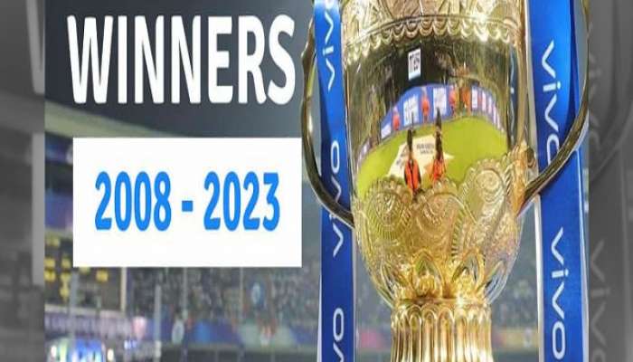 IPL Winners List from 2008 to 2023