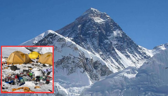 Mount Everest नव्हे, हा तर सर्वाधिक उंचीवरचा कचऱ्याचा डोंगर; पाहा शरमेनं मान खाली घालायला लावणारा Video 