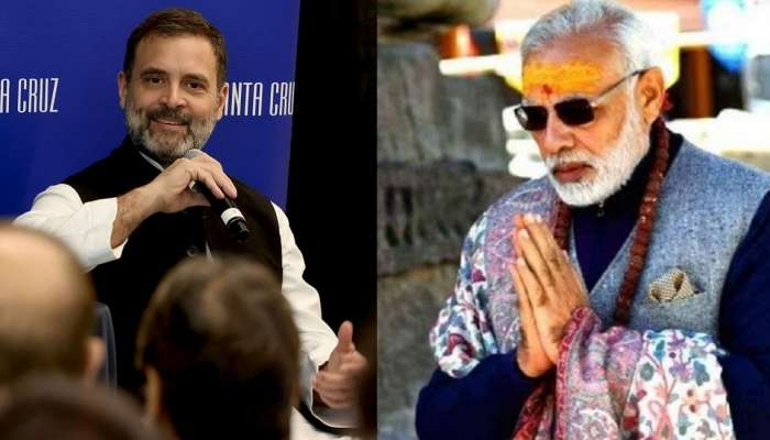 Rahul Gandhi in US: &quot;मोदी देवालाही ब्रम्हांडात काय सुरु आहे हे समजावू शकतात,&quot; राहुल गांधींचं अमेरिकेत विधान