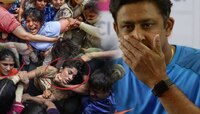 महिला कुस्तीपटूंना झालेली धक्काबुक्की पाहून कुंबळे संतापला! म्हणाला, 