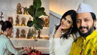जेनेलिया देशमुखनं साजरी केली वटपौर्णिमा; रितेशला टॅग करत म्हणाली, ''मला आयुष्यभर...'