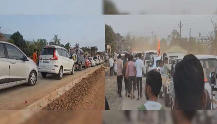 शिवराज्याभिषेक : शिवप्रेमींची अलोट गर्दी, महाड ते रायगड मार्गावर प्रचंड वाहतूक कोंडी