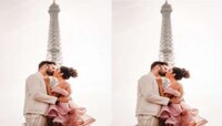 Eiffel Tower खाली मिताली-सिद्धार्थचा चक्क लिपलॉक, Romantic Photo व्हायरल