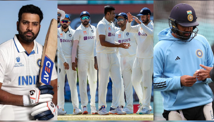 Rohit Sharma Injury : टीम इंडियाचं टेन्शन वाढलं; प्रॅक्टिसदरम्यान कर्णधार रोहितला दुखापत