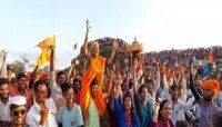 वय 75 वर्ष, आजीबाईंचा उत्साह विशीतल्या तरुणासारखा; शिवराज्याभिषेक सोहळा