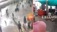 बिपरजॉय वादळाचा परिणाम; कोकणातील समुद्र किनाऱ्यावरील थरारक CCTV फुजेट;  पर्यटक जखमी
