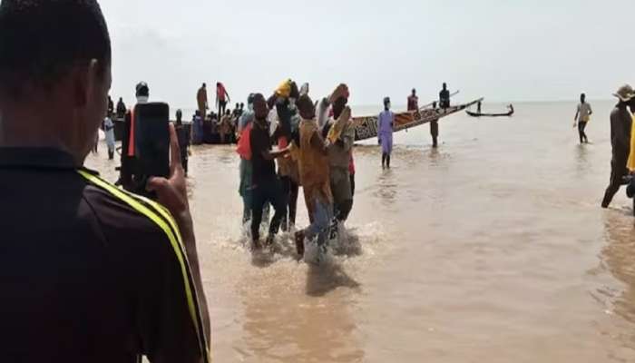 नायजेरियात थरकाप उडवणारी दुर्घटना! लग्नाच्या पाहुण्यांनी भरलेल्या बोटीचे दोन तुकडे; 103 नागरिक ठार