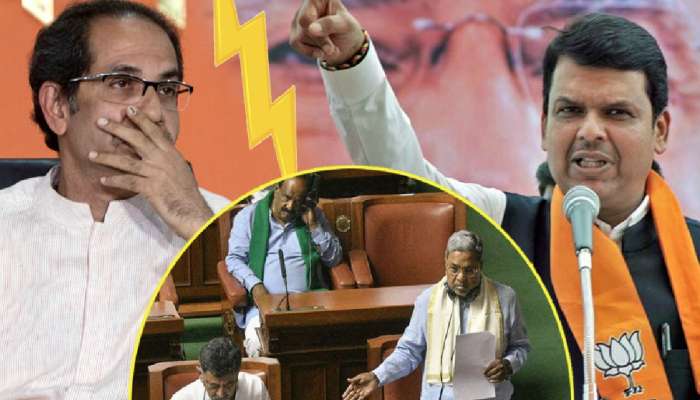 कर्नाटक सरकारच्या 'त्या' निर्णयावरुन फडणवीसांचा उद्धव ठाकरेंवर निशाणा; म्हणाले, 