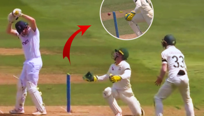 Eng vs Aus: याला म्हणतात आगीतून फुफाट्यात; इतिहासामध्ये पहिल्यांदाच पडली अशी विकेट, Video तुफान Viral