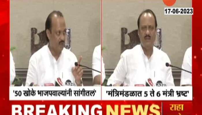   Ajit Pawar Critises Shinde and Fadanvis