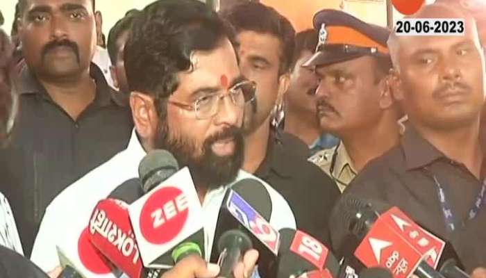 CM Eknath Shinde Brief Media Slams Uddhav Thackeray