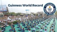 सूरतने करुन दाखवलं! World Yoga Day निमित्त थेट गिनीज बुकात नोंदवलं नाव